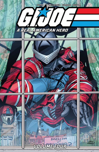 G.I. Joe: A Real American Hero Vol. 4 (G.I. Joe: A Real American Hero!) book cover by Larry Hama