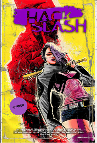 Hack/Slash Deluxe Edition Volume 6 (Hack/Slash) book cover by Tim Seeley, Michael Moreci, Tini Howard