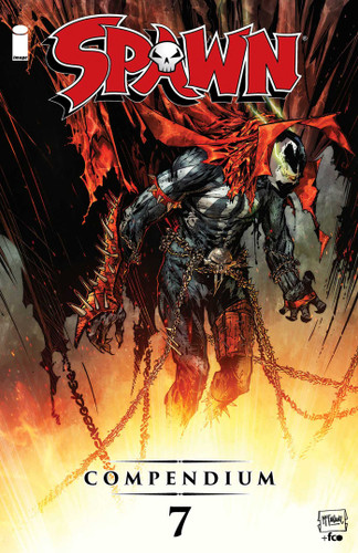 Spawn Compendium Volume 7 Color Edition (Spawn) book cover by Todd McFarlane, Rory McConville, Jonathan David Goff
