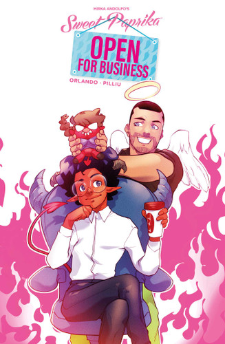 Mirka Andolfo's Sweet Paprika: Open For Business (Mirka Andolfo's Paprika) book cover by Steve Orlando