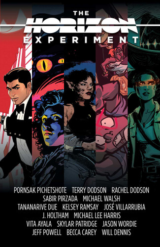 The Horizon Experiment book cover by Pornsak Pichetshote, Sabir Pirzada, Tananarive Due, J. Holtham, Vita Ayala