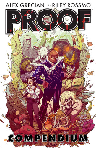Proof Compendium book cover by Alex Grecian