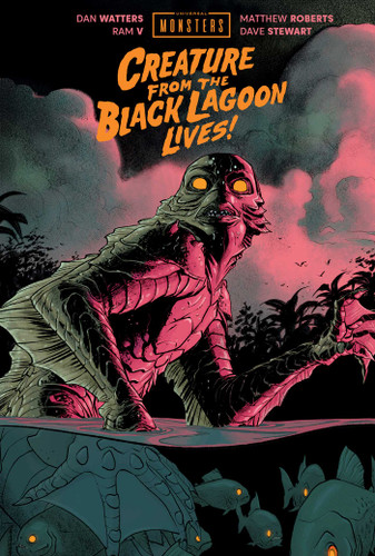 Universal Monsters: Creature From the Black Lagoon Lives! (Universal Monsters) book cover by Dan Watters, Ram V