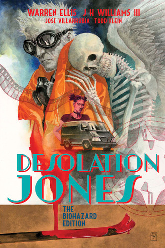 Desolation Jones: The Biohazard Edition (Desolation Jones) book cover by Warren Ellis