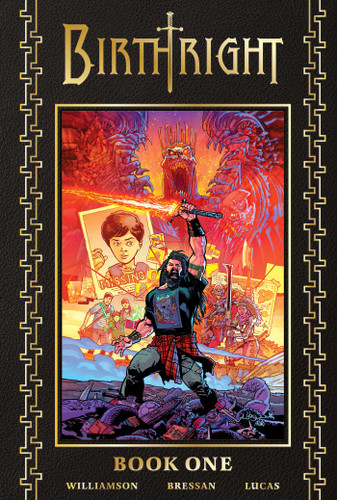 Birthright Deluxe Book One (Birthright) book cover by Joshua Williamson