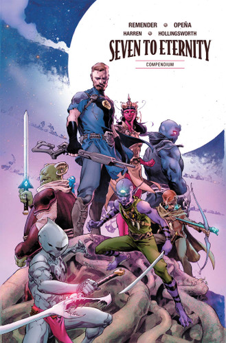 Seven to Eternity Compendium (Seven to Eternity) book cover by Rick Remender