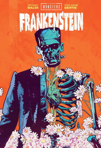 Universal Monsters: Frankenstein (Universal Monsters) book cover by Michael Walsh