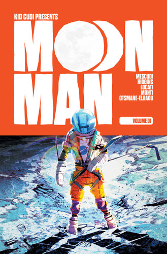 Moon Man Volume 1 (Moon Man) book cover by Scott "Kid Cudi" Mescudi, Kyle Higgins