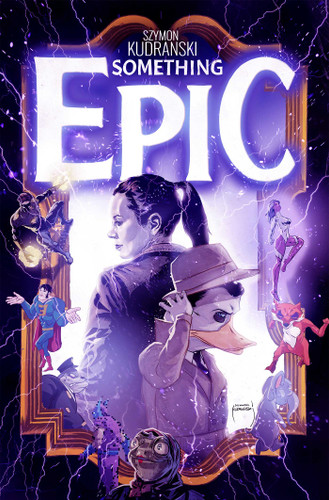 Something Epic Volume 2 (Something Epic) book cover by Szymon Kudranski