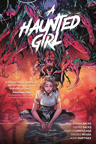A Haunted Girl book cover by Ethan Sacks, Naomi Sacks