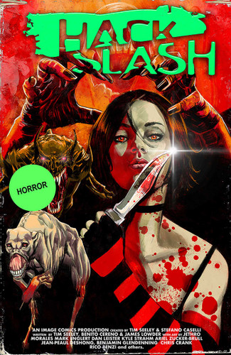 Hack/Slash Deluxe Hardcover Volume 4 (Hack/Slash) book cover by Tim Seeley, James Lowder, Benito Cereno