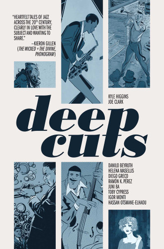 Deep Cuts book cover by Kyle Higgins, Joe Clark