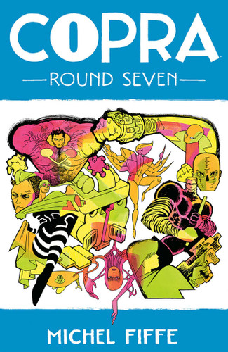 Copra Round 7 book cover by Michel Fiffe