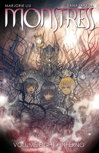 Monstress Volume 8 (Monstress) book cover by Marjorie Liu