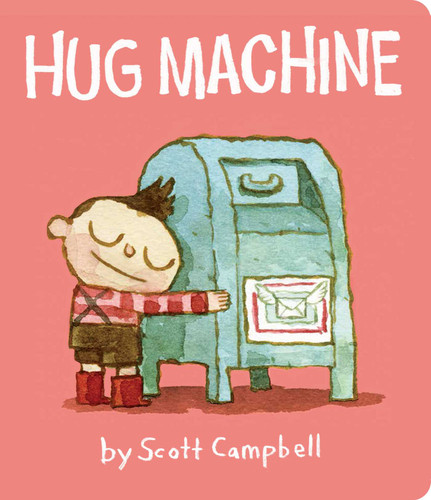 Hug Machine book cover by Scott Campbell