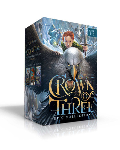 Crown of Three Epic Collection Books 1-3 (Boxed Set): Crown of Three; The Lost Realm; A Kingdom Rises (Crown of Three) book cover by J. D. Rinehart
