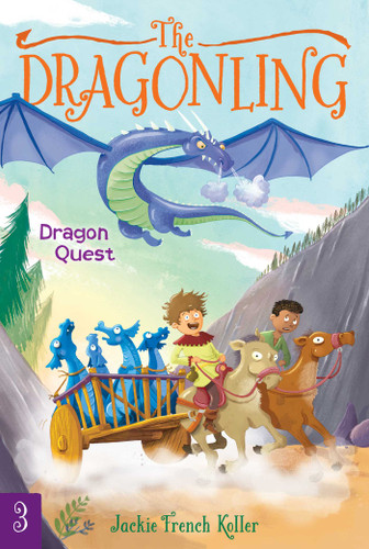 Dragon Quest (The Dragonling) book cover by Jackie French Koller