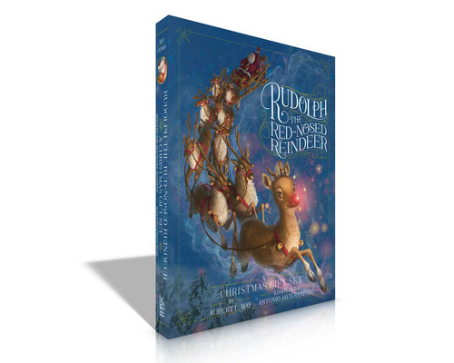 Rudolph the Red-Nosed Reindeer A Christmas Gift Set (Boxed Set): Rudolph the Red-Nosed Reindeer; Rudolph Shines Again book cover by Robert L. May