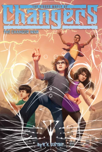 The Changer War (The Hidden World of Changers) book cover by H. K. Varian