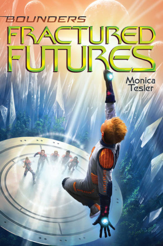 Fractured Futures (Bounders) book cover by Monica Tesler
