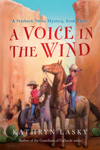 A Voice in the Wind: A Starbuck Twins Mystery, Book Three book cover by Kathryn Lasky