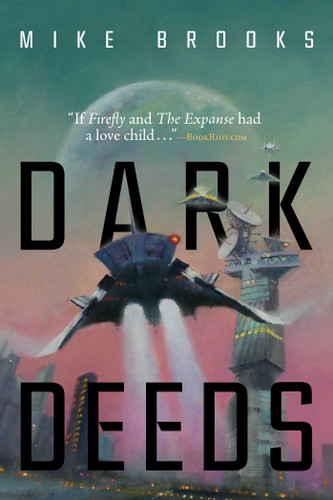 Dark Deeds (Keiko) book cover by Mike Brooks