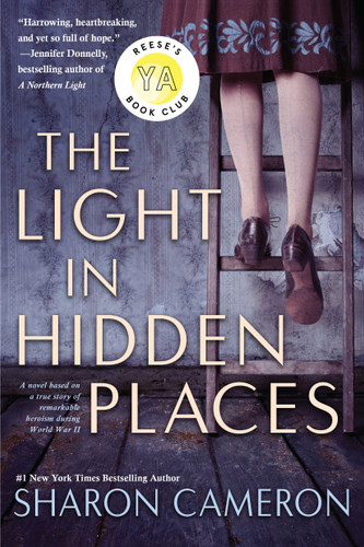 The Light in Hidden Places book cover by Sharon Cameron