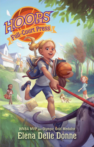 Full-Court Press (Hoops) book cover by Elena Delle Donne