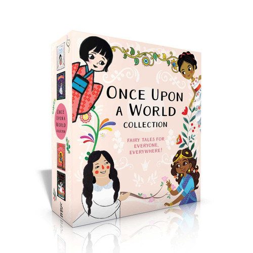 Once Upon a World Collection (Boxed Set): Snow White; Cinderella; Rapunzel; The Princess and the Pea (Once Upon a World) book cover by Chloe Perkins