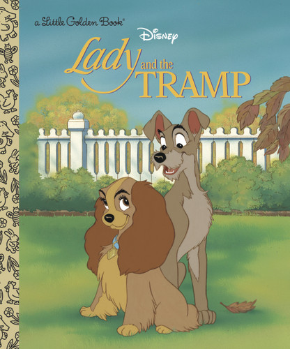 Lady and the Tramp (Disney Lady and the Tramp) (Little Golden Book) book cover by Teddy Slater