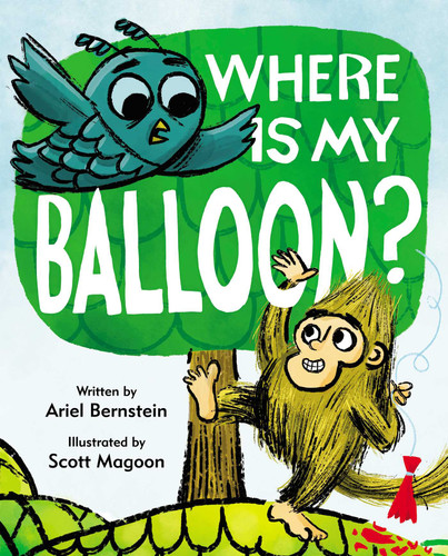 Where Is My Balloon? book cover by Ariel Bernstein