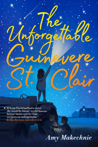 The Unforgettable Guinevere St. Clair book cover by Amy Makechnie