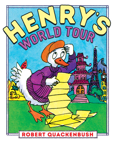 Henry's World Tour (Henry Duck) book cover by Robert Quackenbush