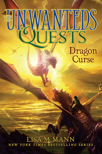 Dragon Curse (The Unwanteds Quests) book cover by Lisa McMann