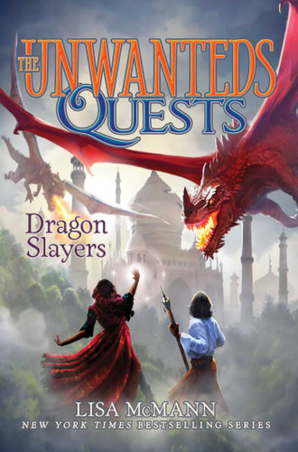 Dragon Slayers (The Unwanteds Quests) book cover by Lisa McMann