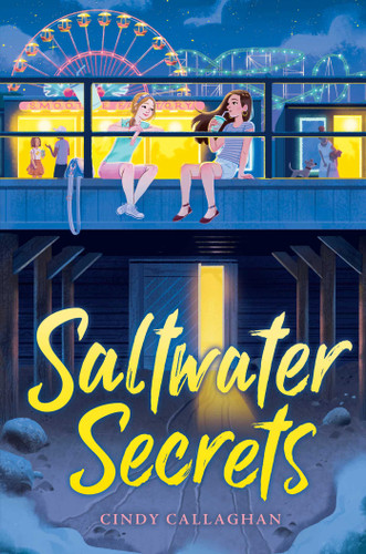 Saltwater Secrets book cover by Cindy Callaghan