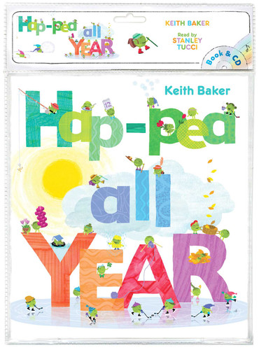 Hap-Pea All Year: Book and CD (The Peas Series) book cover by Keith Baker