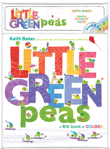 Little Green Peas: Book & CD (The Peas Series) book cover by Keith Baker