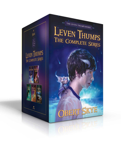 Leven Thumps The Complete Series (Boxed Set): The Gateway; The Whispered Secret; The Eyes of the Want; The Wrath of Ezra; The Ruins of Alder (Leven Thumps) book cover by Obert Skye