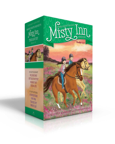 Marguerite Henry's Misty Inn Treasury Books 1-8 (Boxed Set): Welcome Home!; Buttercup Mystery; Runaway Pony; Finding Luck; A Forever Friend; Pony Swim; Teacher's Pet; Home at Last (Marguerite Henry's Misty Inn) book cover by Kristin Earhart, Judy Katschke
