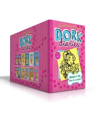 Dork Diaries Books 1-10 (Plus 3 1/2 & OMG!) (Boxed Set) (Dork Diaries) book cover by Rachel Renée Russell