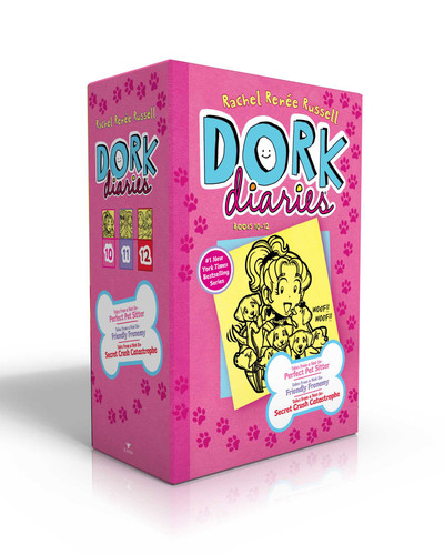 Dork Diaries Books 10-12 (Boxed Set): Dork Diaries 10; Dork Diaries 11; Dork Diaries 12 (Dork Diaries) book cover by Rachel Renée Russell