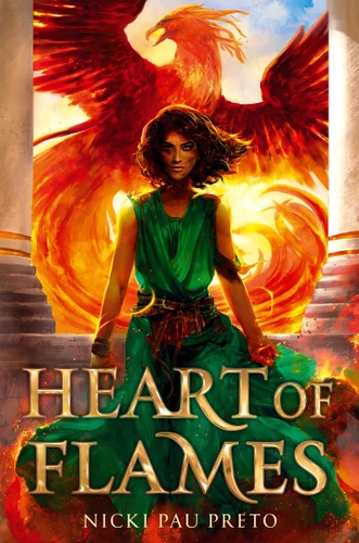 Heart of Flames (Crown of Feathers) book cover by Nicki Pau Preto