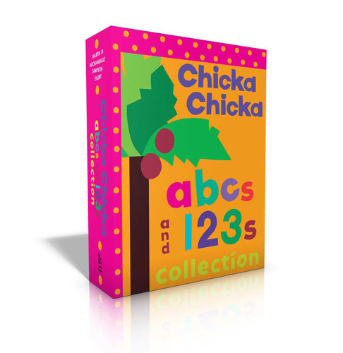 Chicka Chicka ABCs and 123s Collection (Boxed Set): Chicka Chicka ABC; Chicka Chicka 1, 2, 3; Words (Chicka Chicka Book, A) book cover by Bill Martin Jr, John Archambault, Michael Sampson