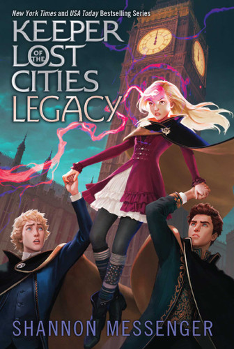 Legacy (Keeper of the Lost Cities) book cover by Shannon Messenger