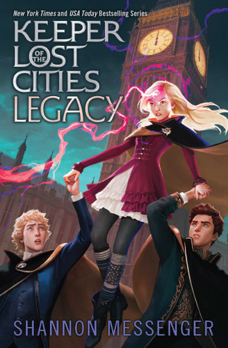 Legacy (Keeper of the Lost Cities) book cover by Shannon Messenger
