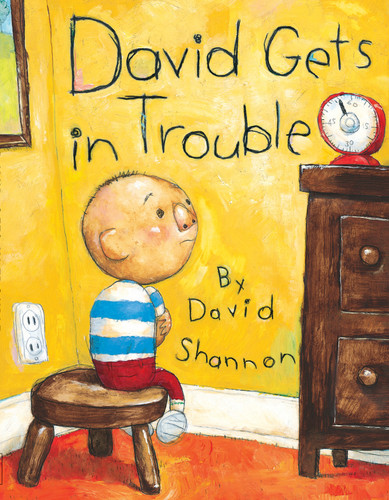 David Gets in Trouble book cover by David Shannon