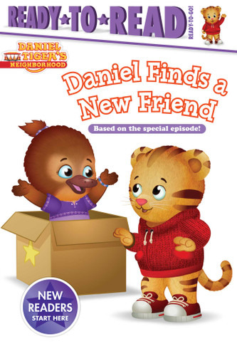 Daniel Finds a New Friend: Ready-to-Read Ready-to-Go! (Daniel Tiger's Neighborhood) book cover by Maggie Testa