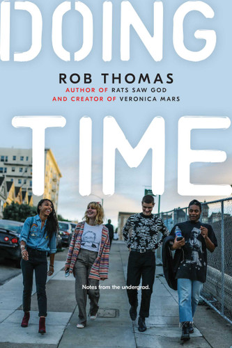 Doing Time: Notes from the Undergrad book cover by Rob Thomas, Leopoldo Macaya