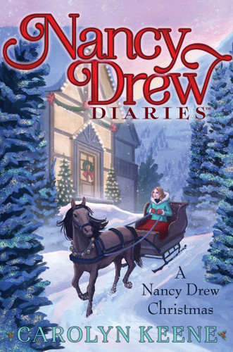 A Nancy Drew Christmas (Nancy Drew Diaries) book cover by Carolyn Keene
